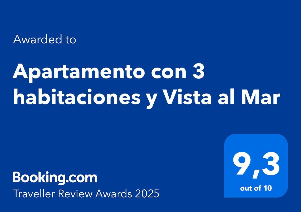 Apartamento Con 3 Y Vista Directa Al Mar